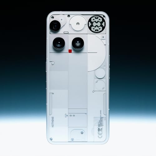 Nothing Phone (3) – Smartphone with 50 MP triple camera, 24h silicon-carbon battery, 6.67" 120Hz AMOLED display, Glyph Matrix, 16GB + 512GB – White