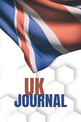 UK Journal: 100 Lined Pages - 6x9 Inch: Travel-Inspired Notebook for Memories, Everyday Writing, Ideas and To-Do Lists