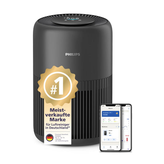Philips Luftreiniger 900 Serie mit HEPA NanoProtect + Aktivkohlefilter | Leise, intelligent und energieeffizient