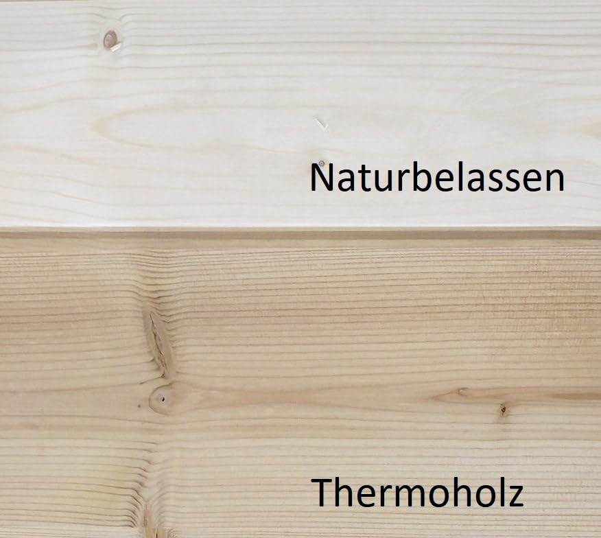 FinnTherm sauna barrel 'Carrie' for outdoor use with 2 wooden benches | Wall thickness: 42mm