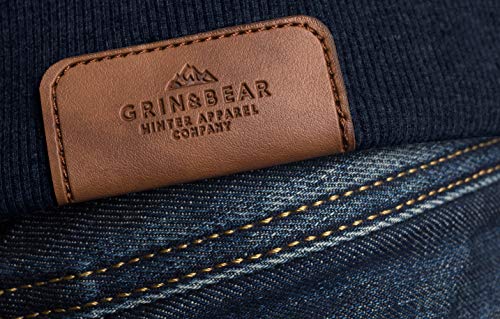 Grin&Bear Hoodie Men's Sweatshirt GEC703 Navy