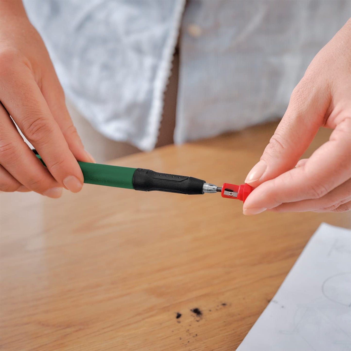 Bosch Home and Garden deep hole marker pencil for marking on stone, wood, paper