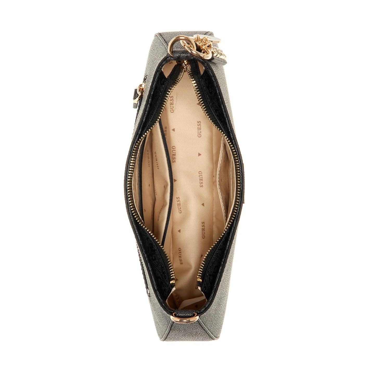 GUESS 'Noelle' shoulder bag with zip and faux leather finish