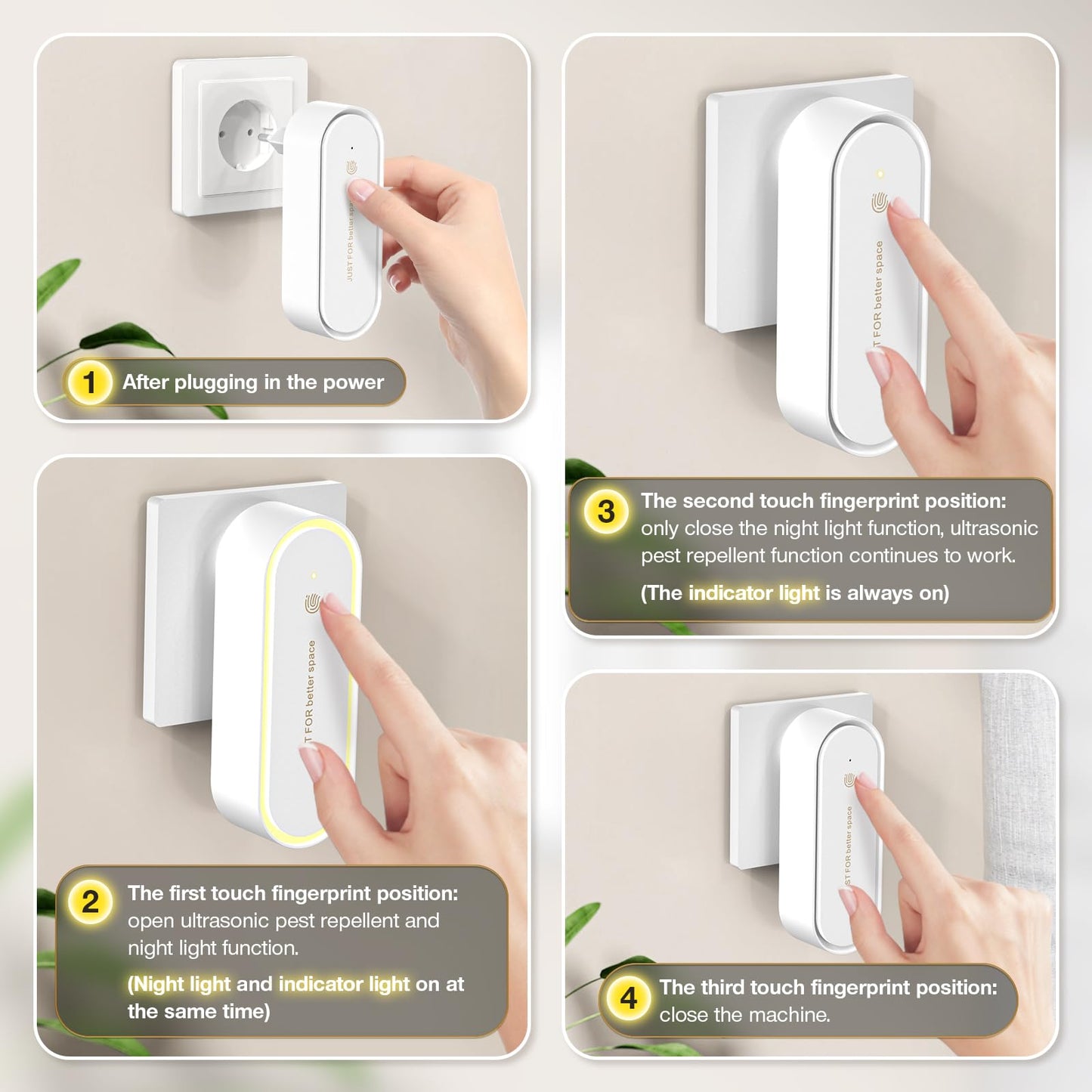 Tiptop Home Ultrasonic Pest Repeller: Safe, effective & versatile