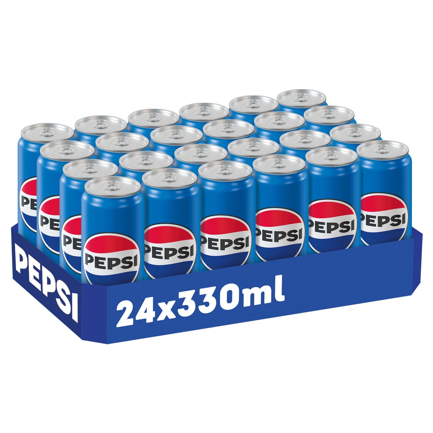 PEPSI COLA - The Original (24x 0.33l): Caffeinated cola in a disposable can