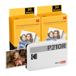 KODAK Mini 2 Retro - Mobile Photo Printer in White