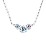Collier de Diamants Moissanite | Argent Sterling 925 (4 mm) Certifié GRA : Cadeau de Bijoux