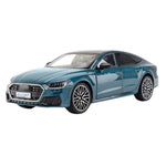 Audi A7 Modellauto (1:24) mit Rückzieh-Funktion, Lenkbare Vorderräder, Licht- & Soundeffekte