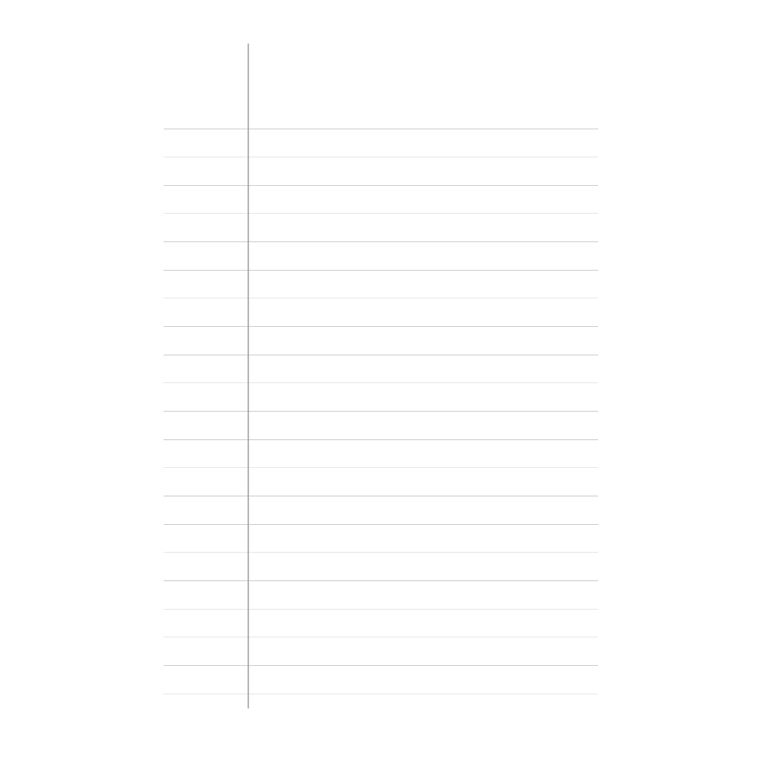 Liniert Inhalt Manuskript