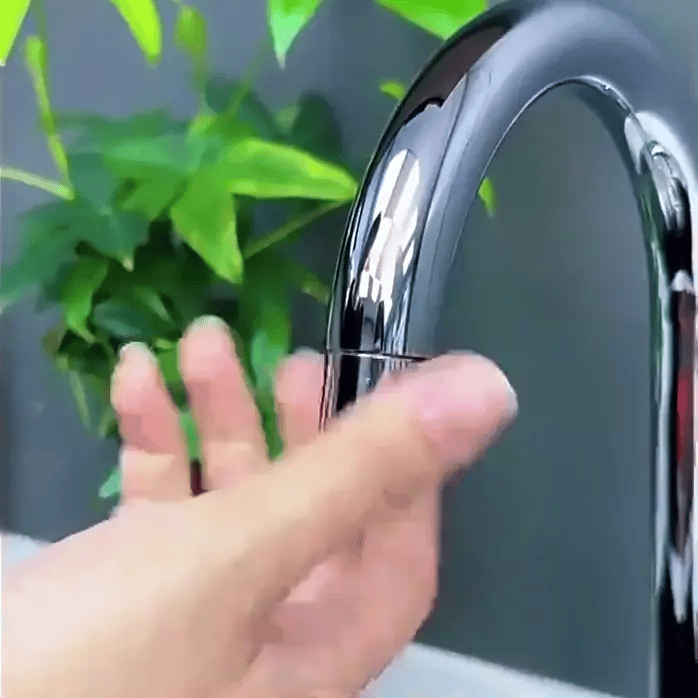 Wasserfall Küchenhahn Spültischarmatur | Rotierend, Hochdruck