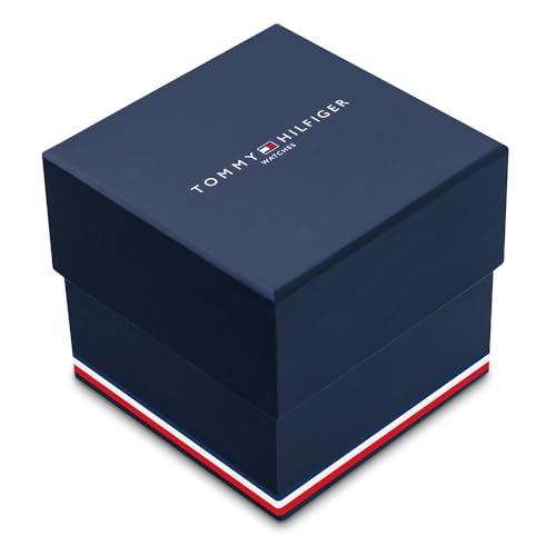 Tommy Hilfiger (1791788) multi-dial quartz watch for men with silver stainless steel bracelet