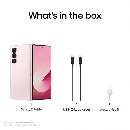 Samsung Galaxy Z Fold6 AI smartphone with warranty: 256GB storage, 50MP camera