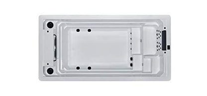 AWT AQART Design SwimSpa for 4 people: Exclusive whirlpool pool combination
