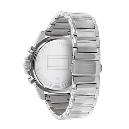 Tommy Hilfiger (1791788) multi-dial quartz watch for men with silver stainless steel bracelet