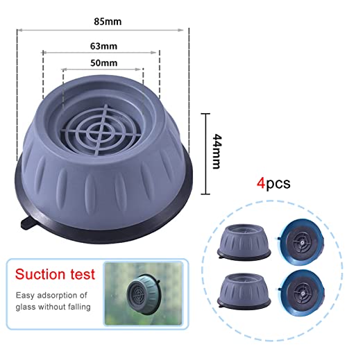 Nutabevr Universal Waschmaschine-Antivibrationsfüße (4 Stück): Schwingungsdämpfer