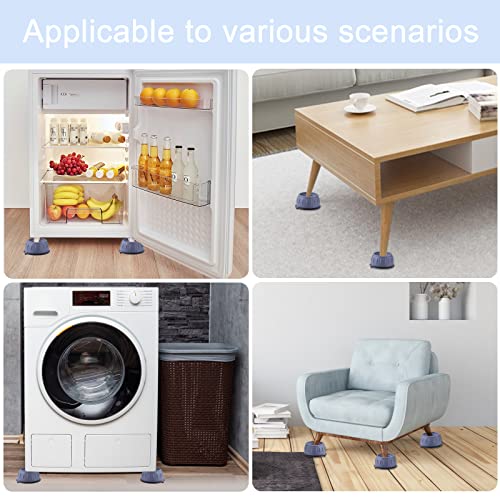 Nutabevr Universal Waschmaschine-Antivibrationsfüße (4 Stück): Schwingungsdämpfer