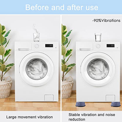 Nutabevr Universal Waschmaschine-Antivibrationsfüße (4 Stück): Schwingungsdämpfer