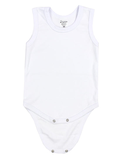 TupTam baby boys' underarm bodysuits in a pack of 5 made of cotton: OEKO-TEX certified