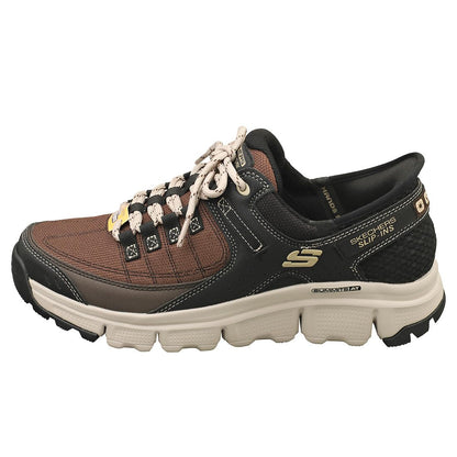 Skechers Slip-Ins Summits Men's Sneakers: Brown Synthetic Mesh
