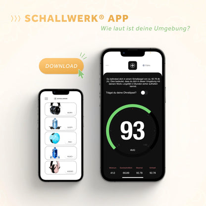 Schallwerk® Mini+ Ohrenschützer für Kleinkinder (Lion Yellow): Lärmschutz Kopfhörer für Baby, Kinder