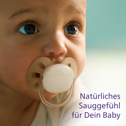 AVENT Ultra Soft Pacifiers 4-pack (0-6 months): Soft, flexible teat shield
