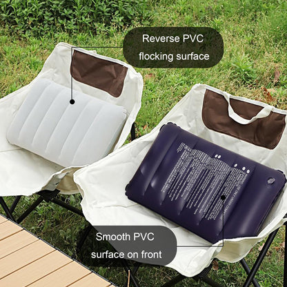 Inflatable Beach Pillow for Swimming, Camping (4 Pack): PVC Travel Pillow