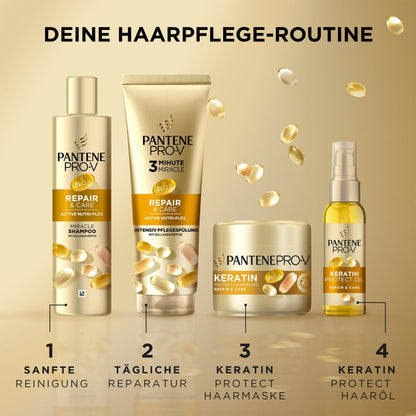 Pantene Pro-V Repair & Care Shampoo (1000ml) mit Pumpspender | Ohne Silikone