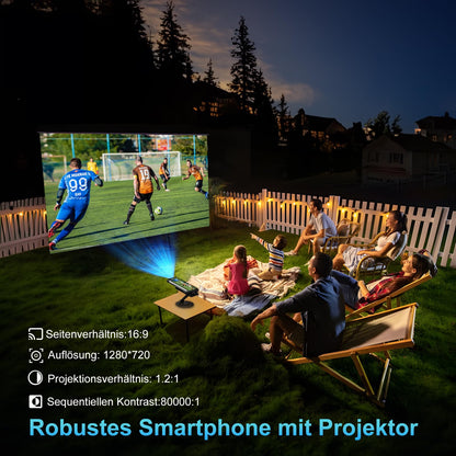 Tank 2 Outdoor Dual SIM Smartphone with Projector &amp; Night Vision (24GB RAM+512GB Storage, 15500mAh)