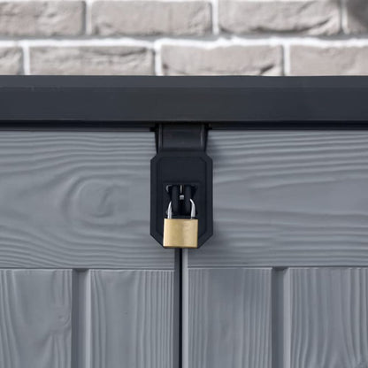 Keter Store It-Out-Pro Mülltonnenbox (1200L): Robuster Abfallbehälter, Wetterfest, Abschließbar