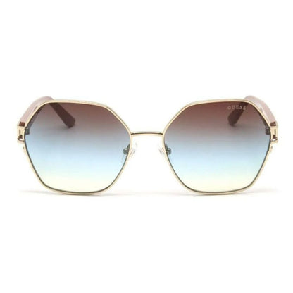 Guess 'GU7913' Sonnenbrille für Damen: Gold-Mehrfarbig (Einheitsgröße)