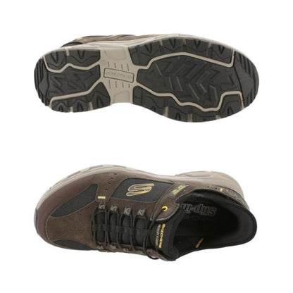 Skechers 'Oak Canyon Consistent Winner' Slip-Ins Herren Sneaker (Braun)