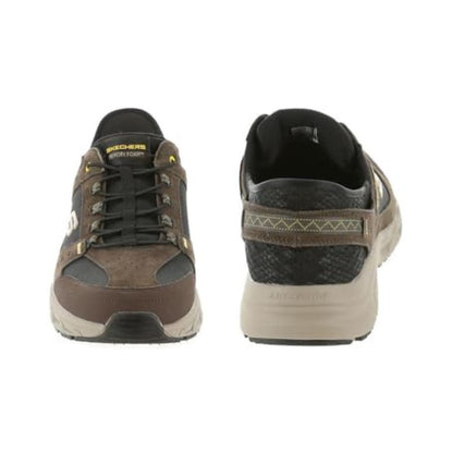 Skechers 'Oak Canyon Consistent Winner' Slip-Ins Herren Sneaker (Braun)