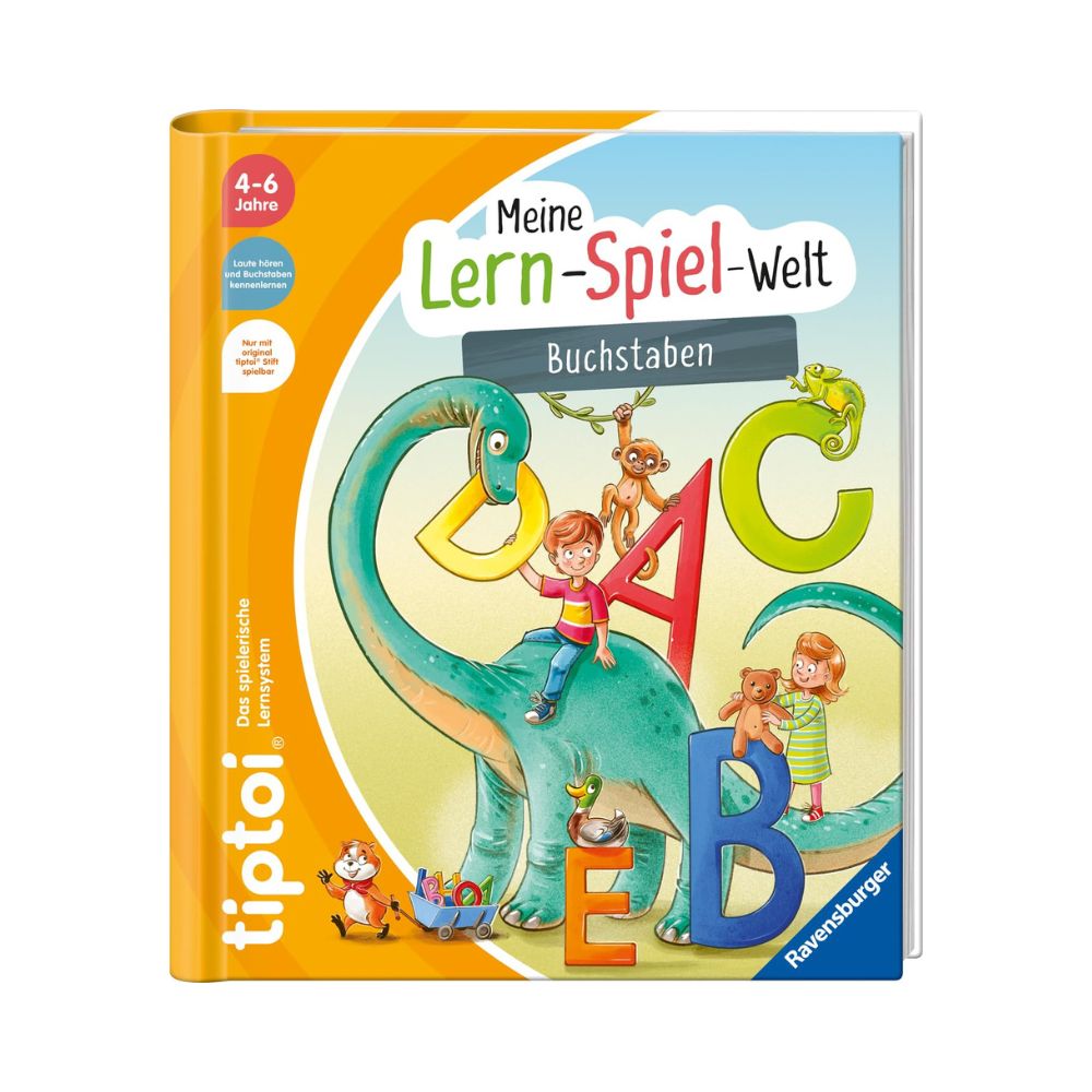 Ravensburger - tiptoi® Meine Lern-Spiel-Welt: Buchstaben Buch für Kinder ab 4 Jahre zum ABC lernen