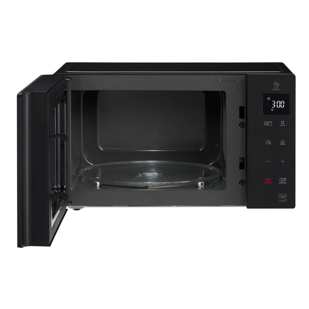 LG MH6535GIS Mikrowelle mit Grill (1000W): 25 Liter, Smart Inverter, EasyClean, NeoChef