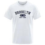 Brooklyn EST. 1998 NYC T-Shirt | Urban Crew Neck Streetwear for Summer