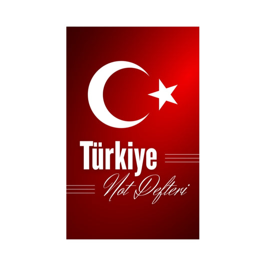 Türkiye Not Defteri: 100 Pages - 6x9 - Lined: Travel-Inspired Lined Journal for Memories